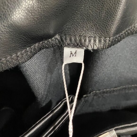 🖤 Wednesday Addams Chic Black Pleather Bow-Belt Shorts 🕷️ Back-to-School Goth - Picture 7 of 7